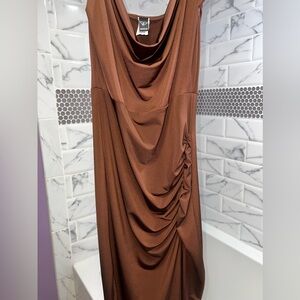 Windsor, Medium Brown dress never worn.